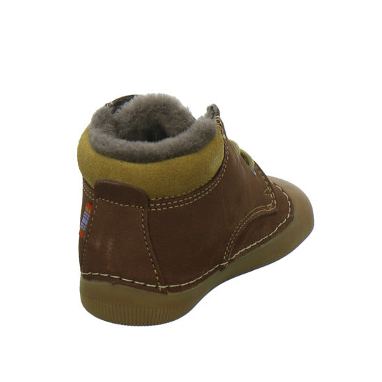 Koel Winterschuhe Unisex - Baby Barefoot Dunkelbraun