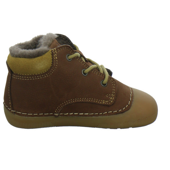 Koel Winterschuhe Unisex - Baby Barefoot Dunkelbraun