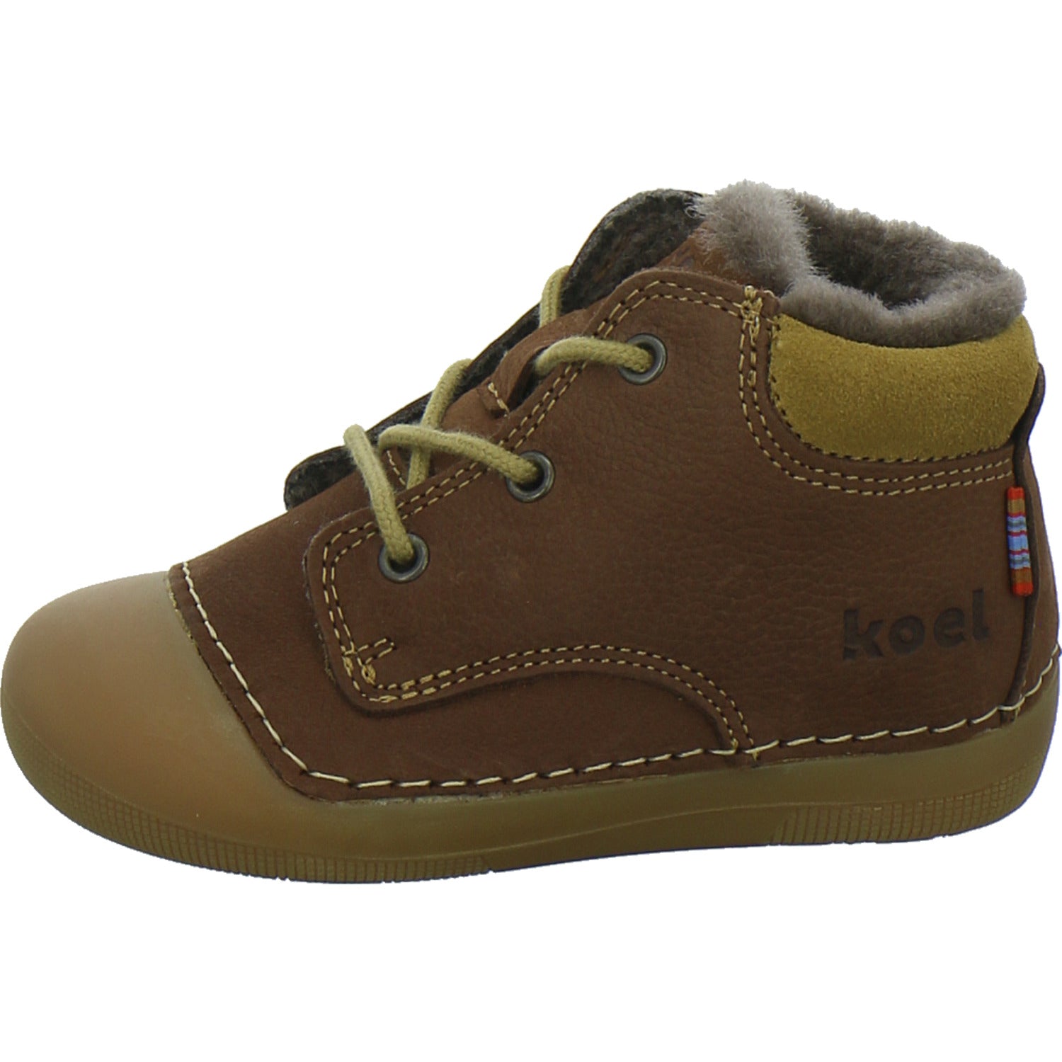 Koel Winterschuhe Unisex - Baby Barefoot Dunkelbraun