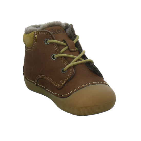 Koel Winterschuhe Unisex - Baby Barefoot Dunkelbraun