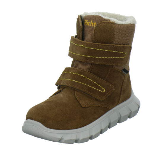 Richter Winterschuhe warm gefüttert Mittelbraun - 360° Ansicht