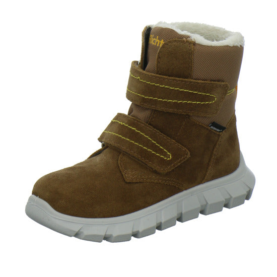 Richter Winterschuhe warm gefüttert Mittelbraun - 360° Ansicht