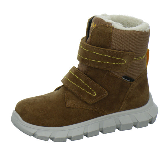 Richter Winterschuhe warm gefüttert Mittelbraun - 360° Ansicht