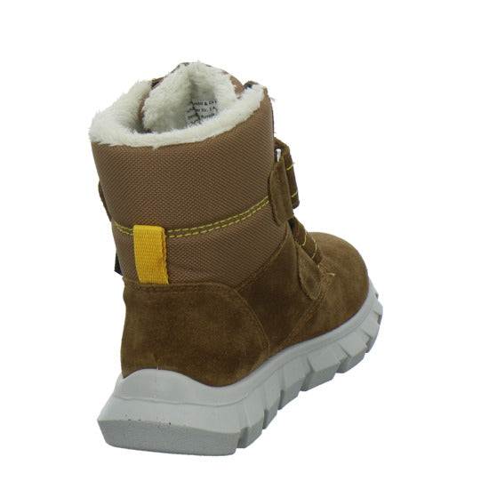 Richter Winterschuhe warm gefüttert Mittelbraun - 360° Ansicht