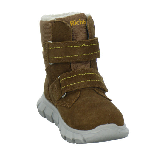 Richter Winterschuhe warm gefüttert Mittelbraun - 360° Ansicht