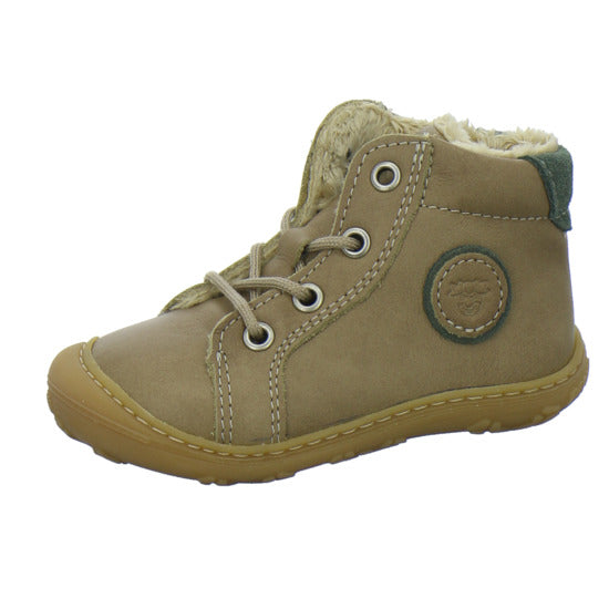 Ricosta Georgie Winterschuhe warm gefüttert taupe - 360° Ansicht
