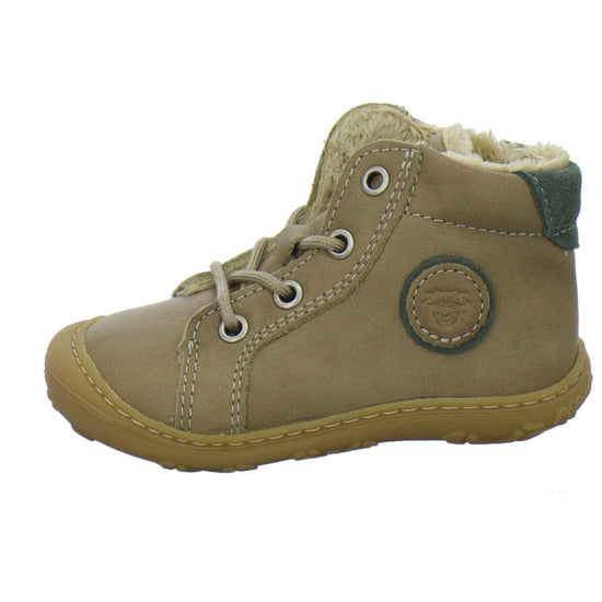 Ricosta Georgie Winterschuhe warm gefüttert taupe - 360° Ansicht