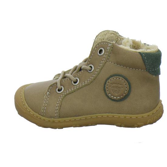 Ricosta Georgie Winterschuhe warm gefüttert taupe - 360° Ansicht