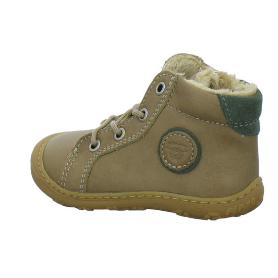 Ricosta Georgie Winterschuhe warm gefüttert taupe - 360° Ansicht