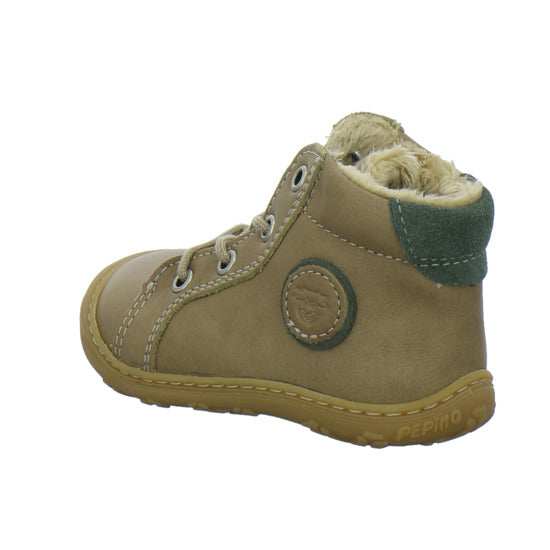 Ricosta Georgie Winterschuhe warm gefüttert taupe - 360° Ansicht