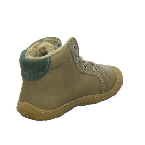 Ricosta Georgie Winterschuhe warm gefüttert taupe - 360° Ansicht