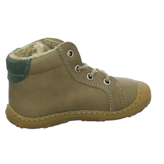 Ricosta Georgie Winterschuhe warm gefüttert taupe - 360° Ansicht