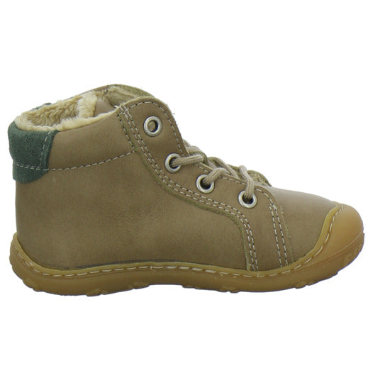 Ricosta Georgie Winterschuhe warm gefüttert taupe - 360° Ansicht