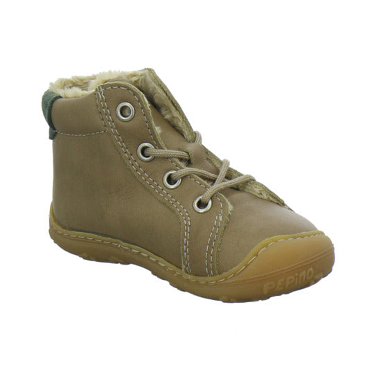 Ricosta Georgie Winterschuhe warm gefüttert taupe - 360° Ansicht