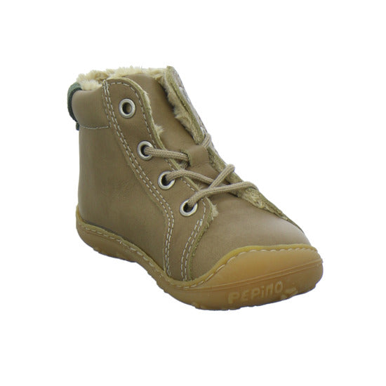Ricosta Georgie Winterschuhe warm gefüttert taupe - 360° Ansicht