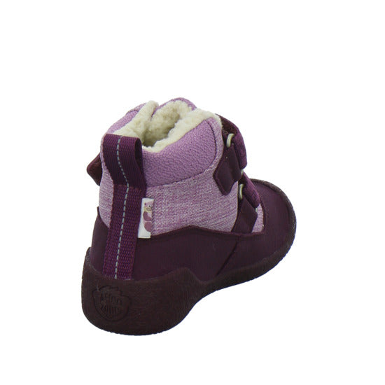 Affenzahn Winterschuhe Unisex - Baby Vegan Snuggy Bordeaux