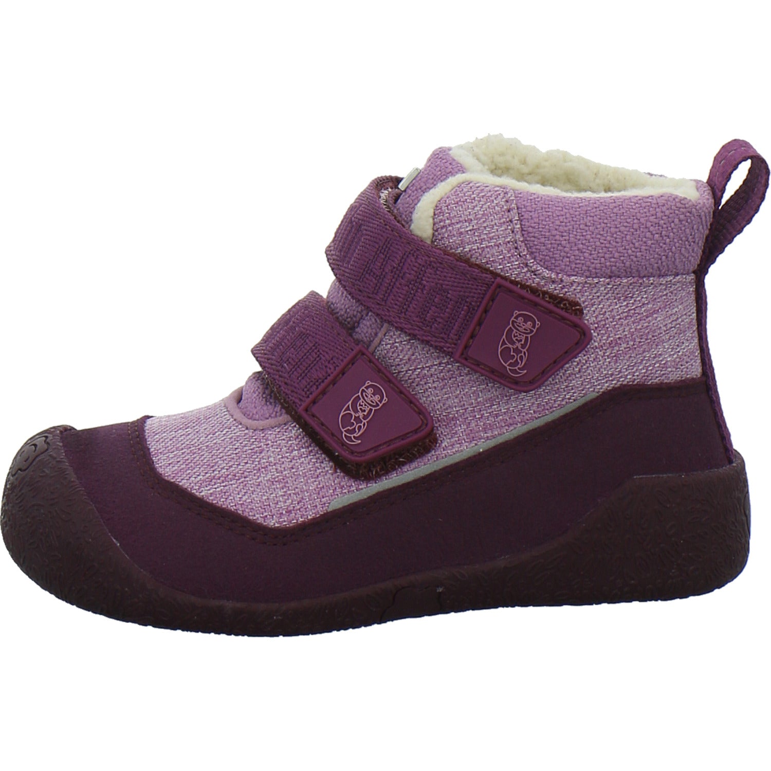 Affenzahn Winterschuhe Unisex - Baby Vegan Snuggy Bordeaux