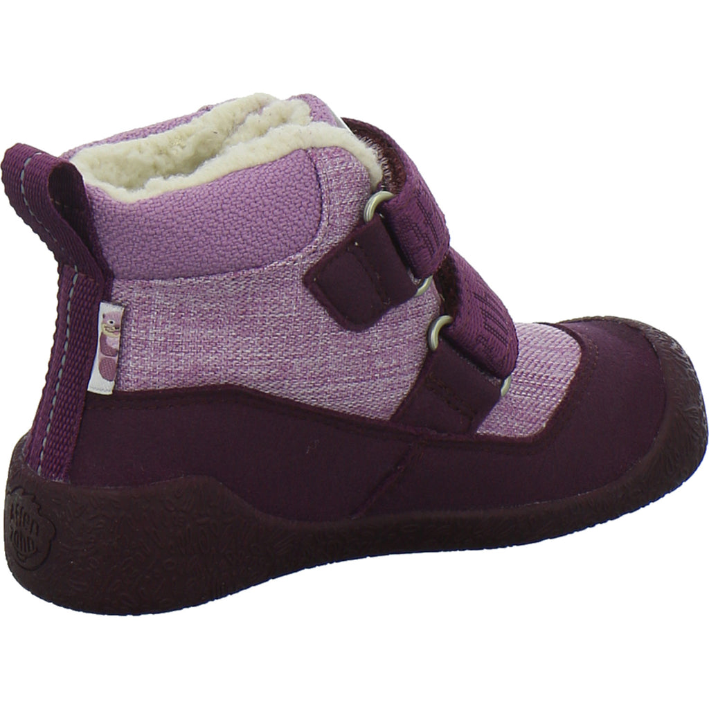 Affenzahn Winterschuhe Unisex - Baby Vegan Snuggy Bordeaux