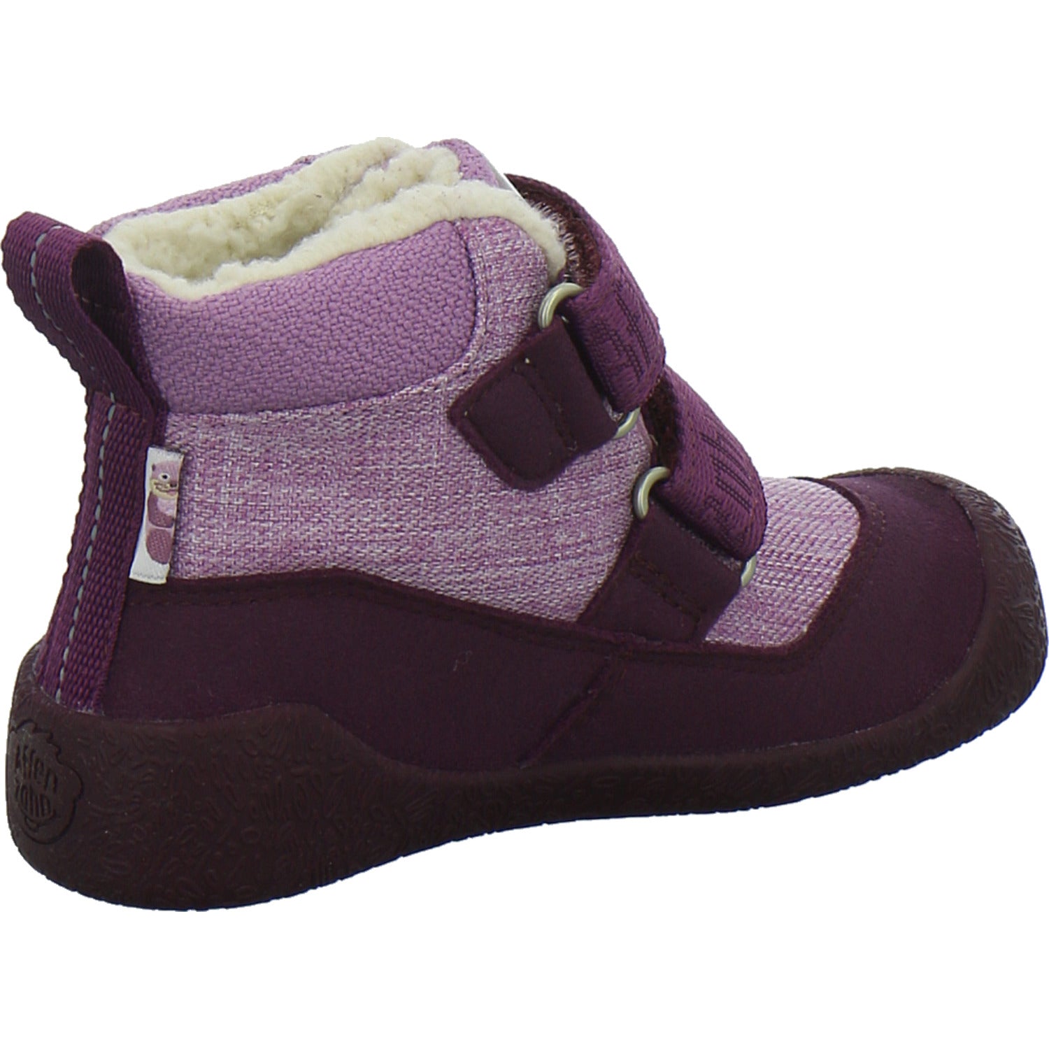 Affenzahn Winterschuhe Unisex - Baby Vegan Snuggy Bordeaux