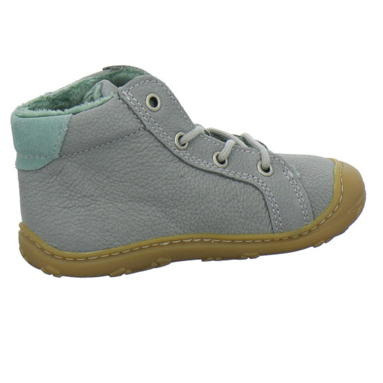 Ricosta Georgie Winterschuhe warm gefüttert Hellgrau - 360° Ansicht