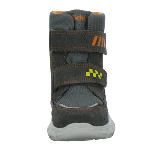 Richter Winterschuhe warm gefüttert Grau-kombi - 360° Ansicht