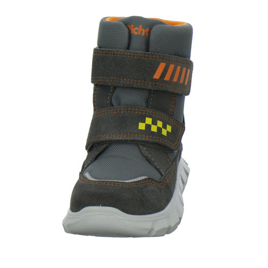 Richter Winterschuhe warm gefüttert Grau-kombi - 360° Ansicht