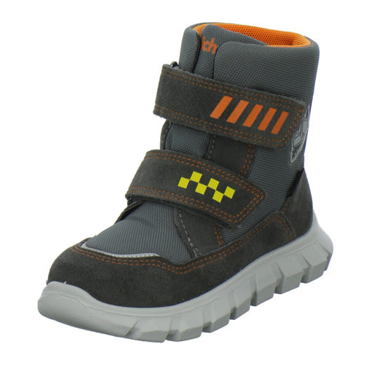 Richter Winterschuhe warm gefüttert Grau-kombi - 360° Ansicht