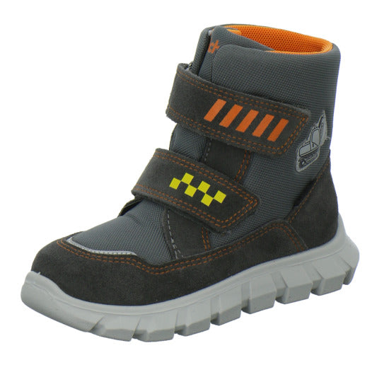 Richter Winterschuhe warm gefüttert Grau-kombi - 360° Ansicht