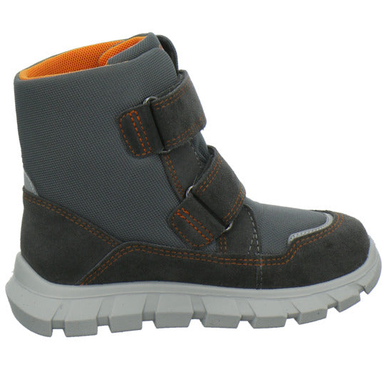 Richter Winterschuhe warm gefüttert Grau-kombi - 360° Ansicht