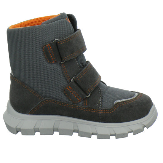 Richter Winterschuhe warm gefüttert Grau-kombi - 360° Ansicht