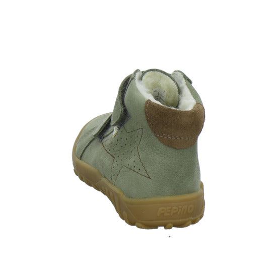 Ricosta Donny Winterschuhe warm gefüttert Hellgrün - 360° Ansicht