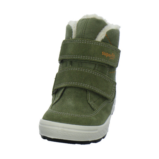 Superfit Groovy Winterschuhe warm gefüttert oliv - 360° Ansicht