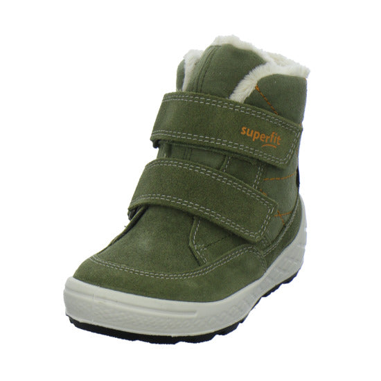 Superfit Groovy Winterschuhe warm gefüttert oliv - 360° Ansicht