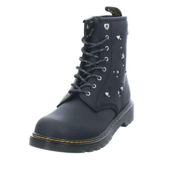 Dr. Martens Winterschuhe Unisex - Kinder 1460 HS J Schwarz