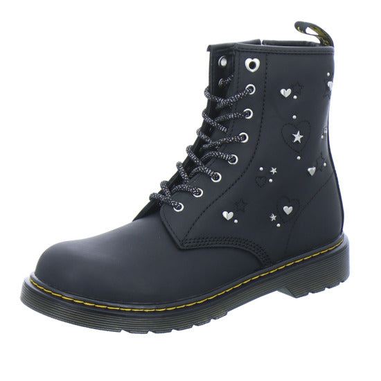 Dr. Martens Winterschuhe Unisex - Kinder 1460 HS J Schwarz