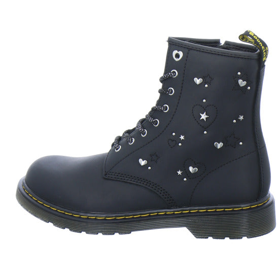 Dr. Martens Winterschuhe Unisex - Kinder 1460 HS J Schwarz