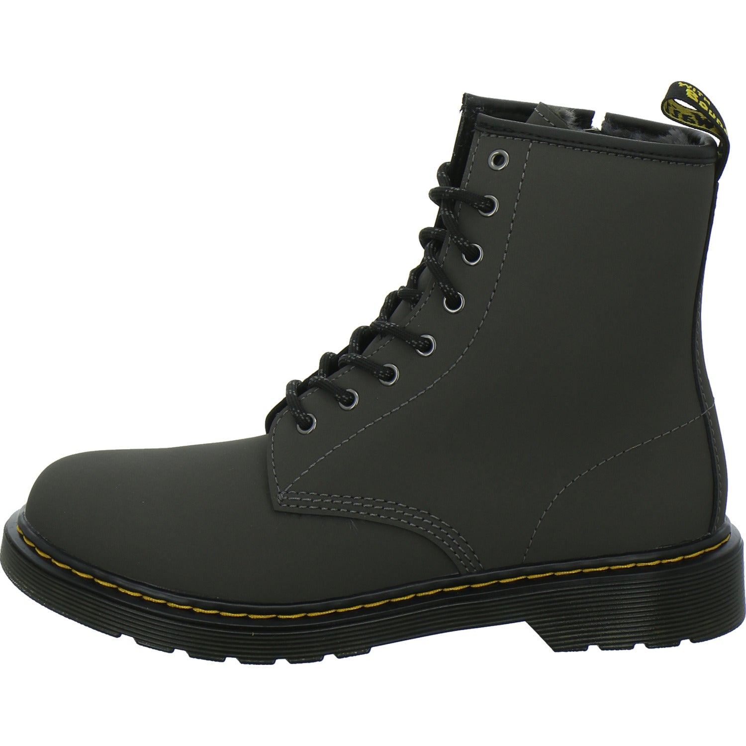 Dr. Martens Winterschuhe Unisex - Kinder 1460 Serena J Anthrazit