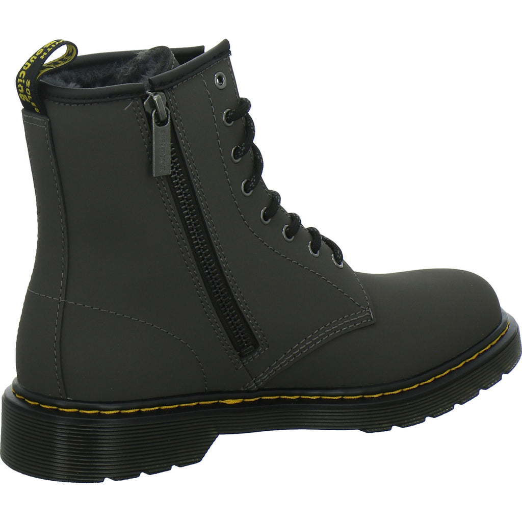 Dr. Martens Winterschuhe Unisex - Kinder 1460 Serena J Anthrazit