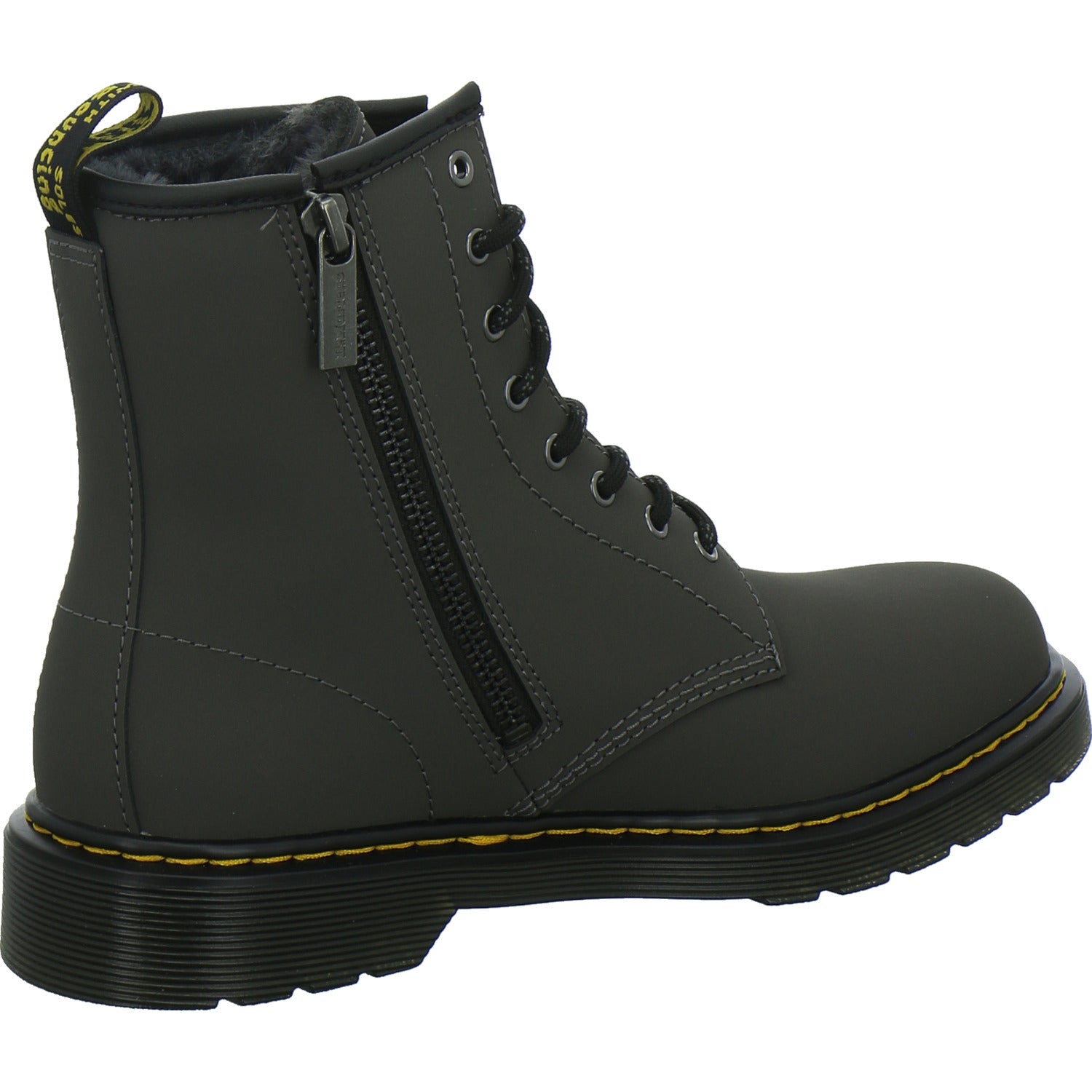 Dr. Martens Winterschuhe Unisex - Kinder 1460 Serena J Anthrazit