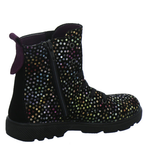Ricosta Anni Winterschuhe warm gefüttert Schwarz-kombi - 360° Ansicht