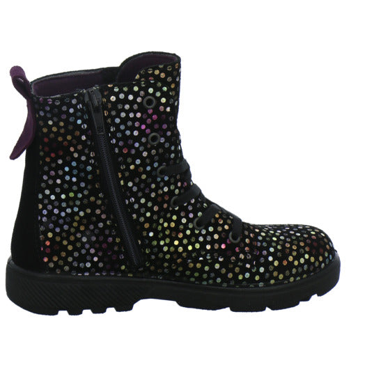 Ricosta Anni Winterschuhe warm gefüttert Schwarz-kombi - 360° Ansicht