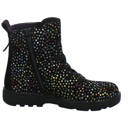 Ricosta Anni Winterschuhe warm gefüttert Schwarz-kombi - 360° Ansicht