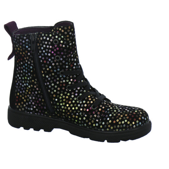 Ricosta Anni Winterschuhe warm gefüttert Schwarz-kombi - 360° Ansicht