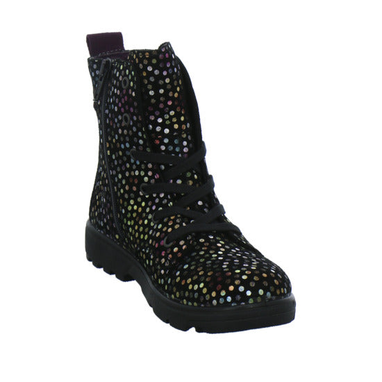 Ricosta Anni Winterschuhe warm gefüttert Schwarz-kombi - 360° Ansicht