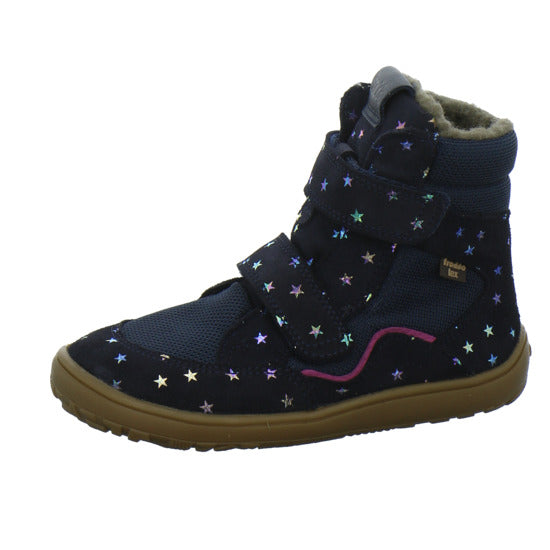 Froddo Winterschuhe Mädchen Barefoot Blau-kombi