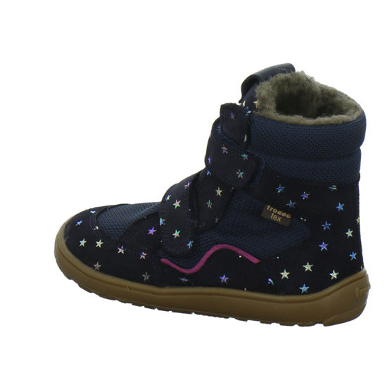 Froddo Winterschuhe Mädchen Barefoot Blau-kombi