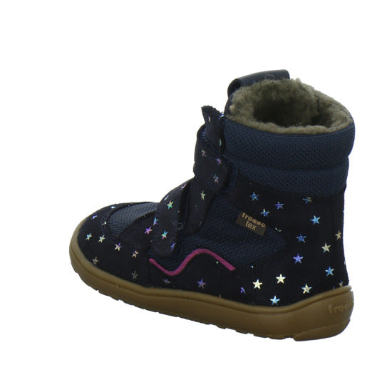 Froddo Winterschuhe Mädchen Barefoot Blau-kombi