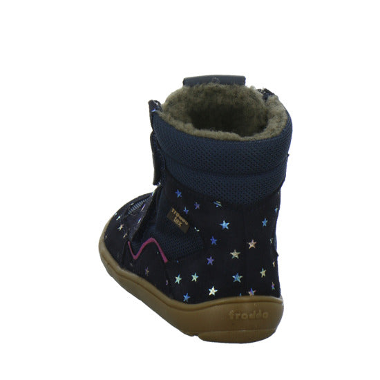 Froddo Winterschuhe Mädchen Barefoot Blau-kombi