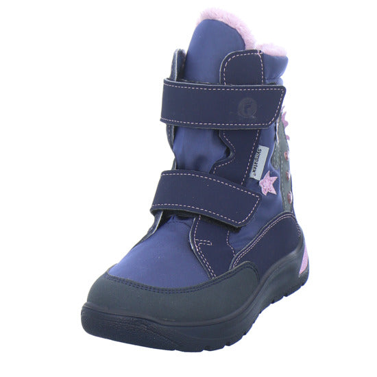 Ricosta Winterschuhe Mädchen Annika Blau-kombi