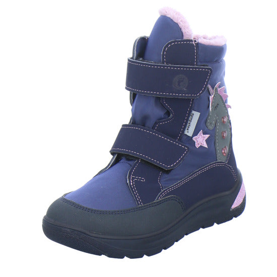 Ricosta Winterschuhe Mädchen Annika Blau-kombi